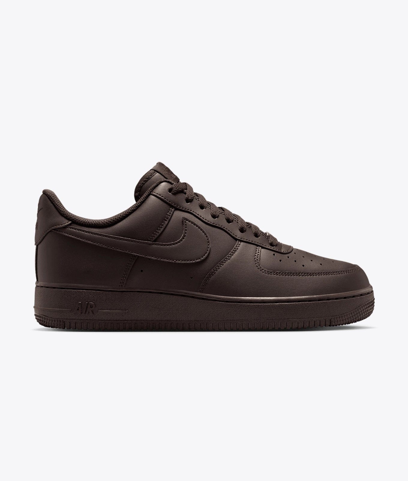 NIKE AIR FORCE VELVET BROWN ( Instant Ship )