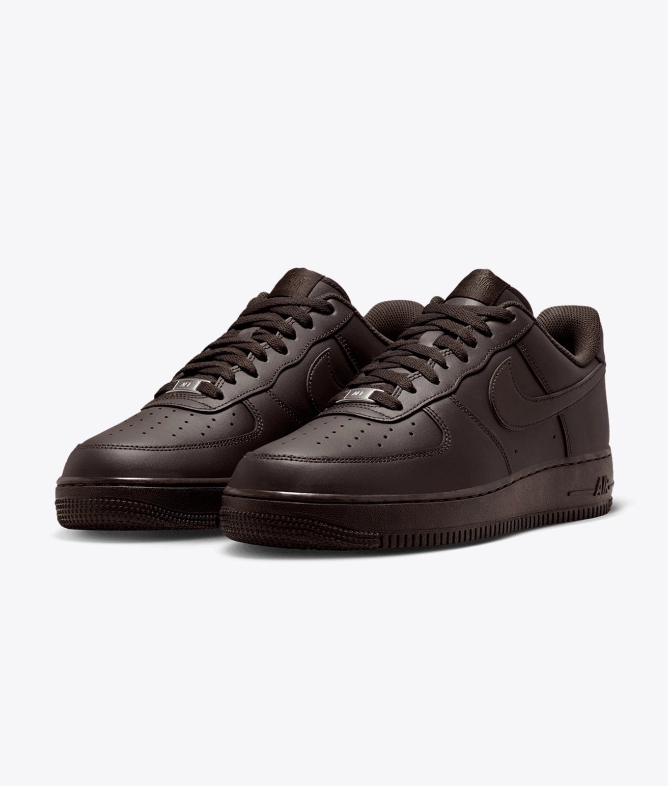 NIKE AIR FORCE VELVET BROWN ( Instant Ship )