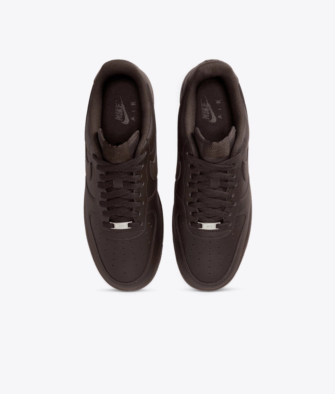 NIKE AIR FORCE VELVET BROWN ( Instant Ship )
