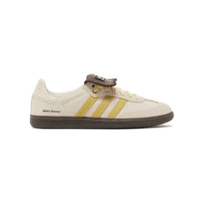 adidas Samba Ecru Tint Yellow x Wales Bonner