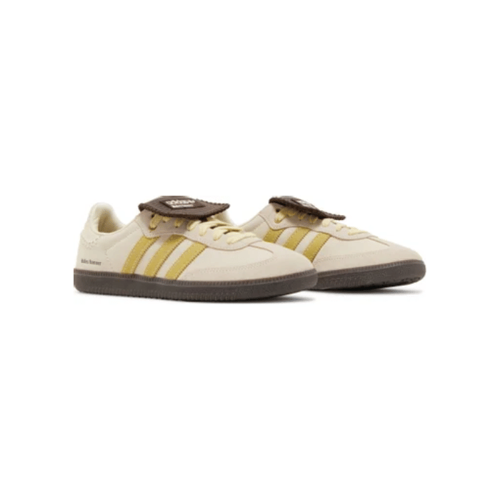 adidas Samba Ecru Tint Yellow x Wales Bonner