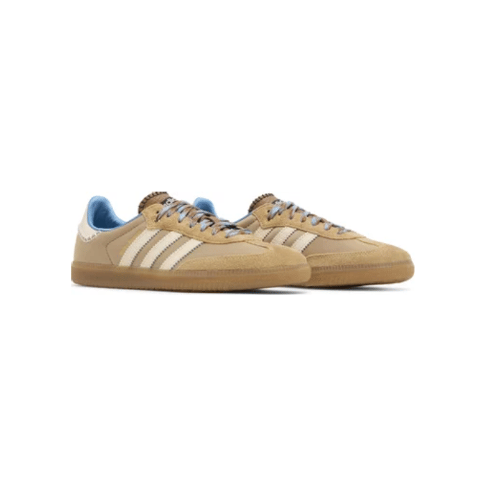 adidas Samba Nylon Desert White x Wales Bonner