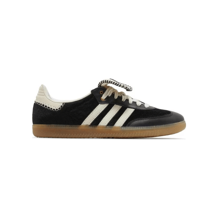 adidas Samba Pony Black x Wales Bonner