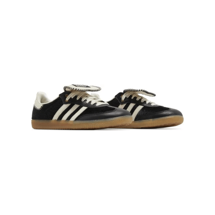 adidas Samba Pony Black x Wales Bonner