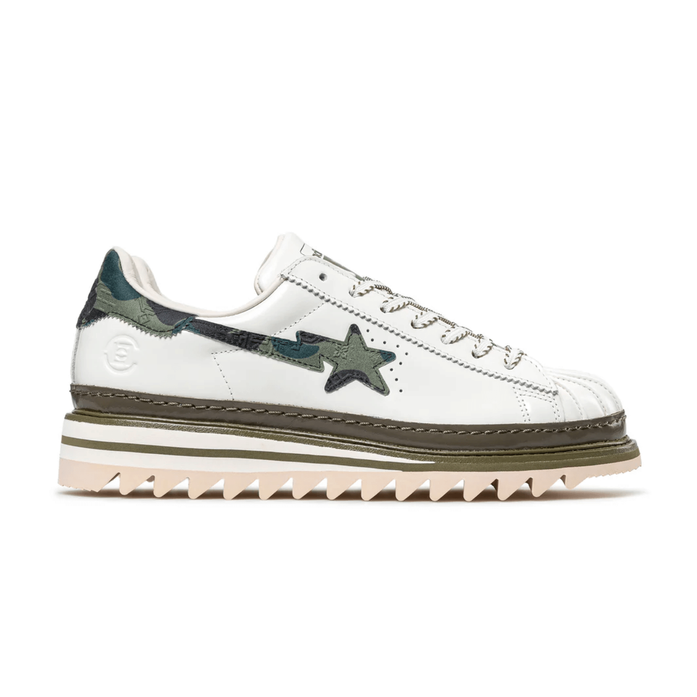 Adidas Superstar CLOT by Edison Chen x Bape Off White