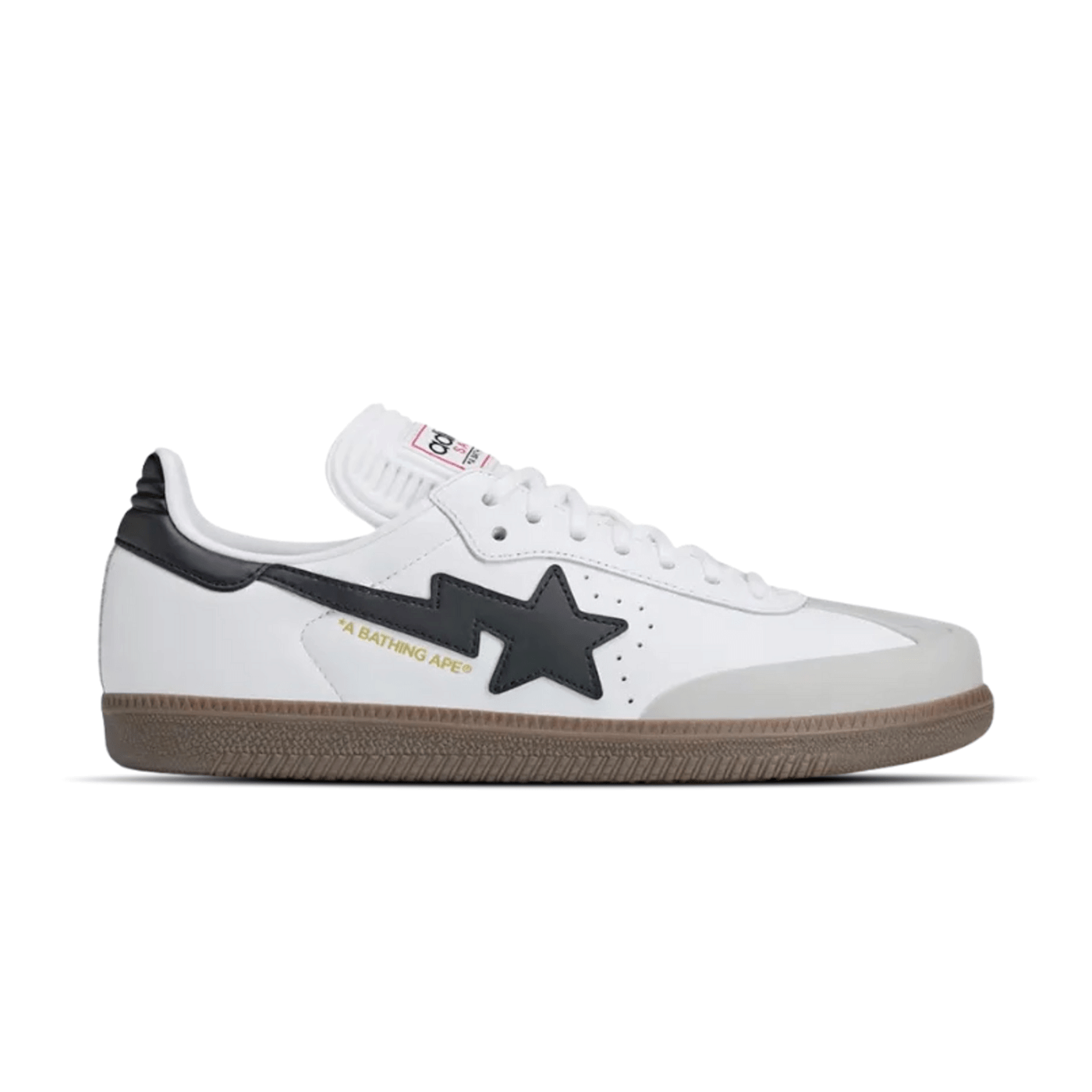 Adidas Samba Bape White Black Gum