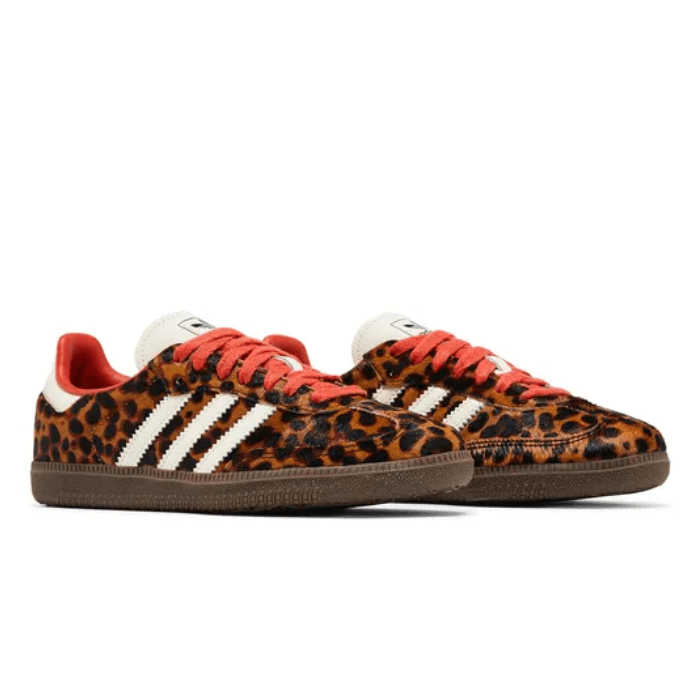 Adidas Samba OG Preloved Red Leopard (Women's)