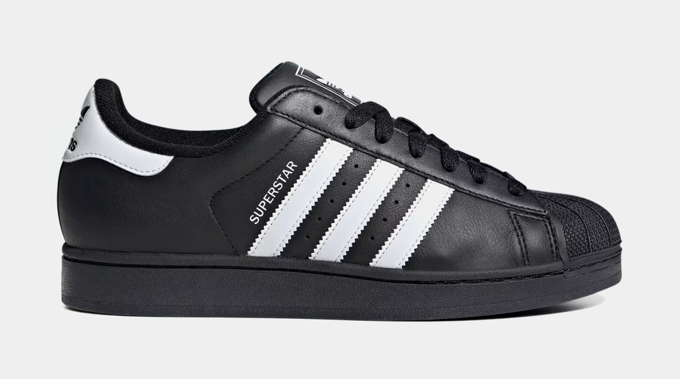 adidas Superstar II Mens Lifestyle Shoes (Black/White)