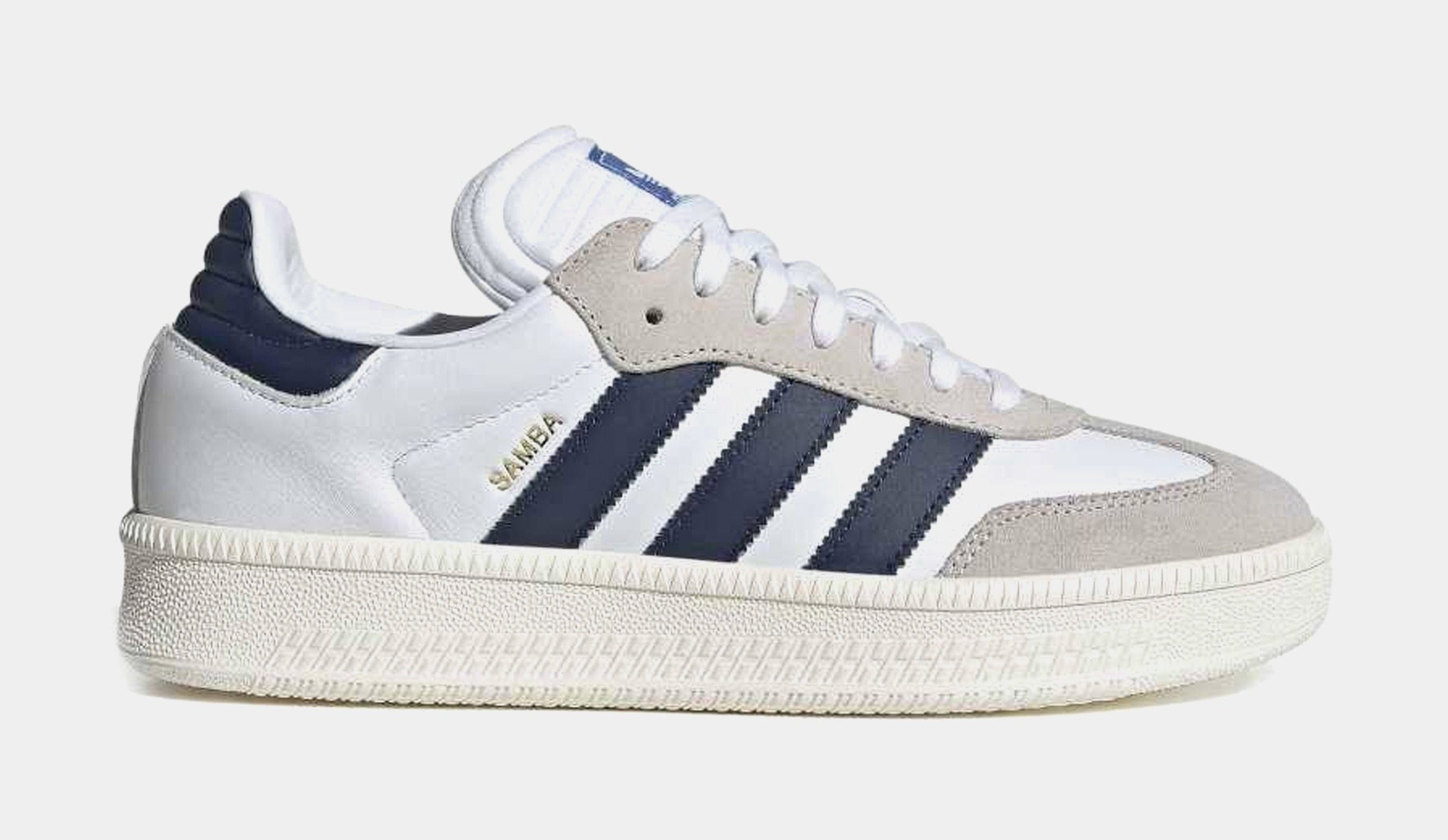 adidas Samba XLG Mens Lifestyle Shoes (White/Navy)