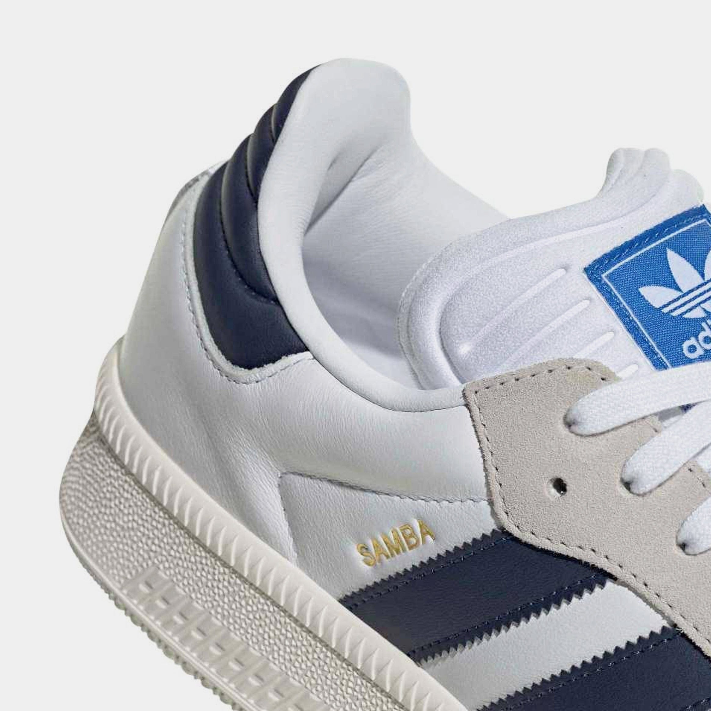 adidas Samba XLG Mens Lifestyle Shoes (White/Navy)