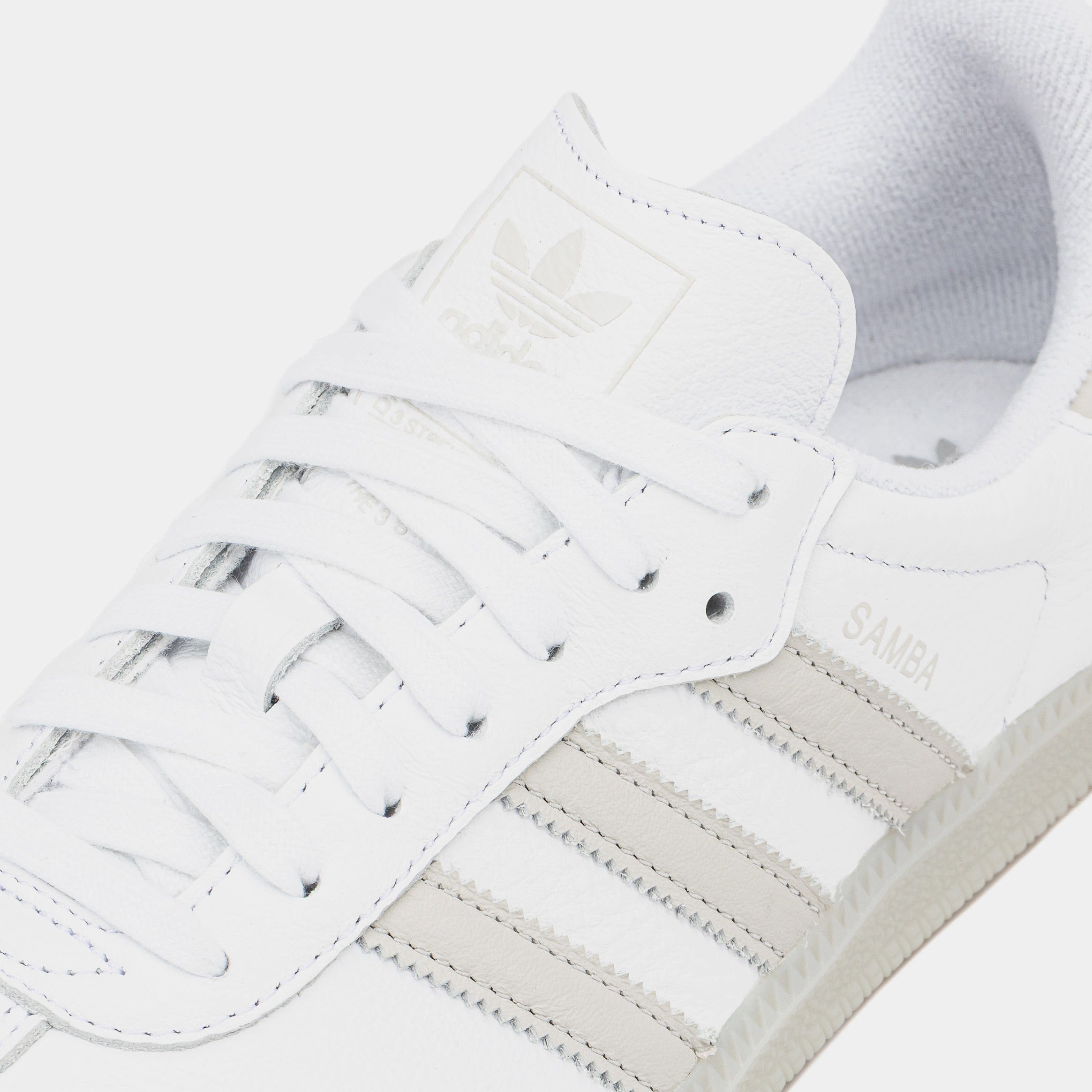adidas Samba OG Mens Lifestyle Shoes (White/Grey)