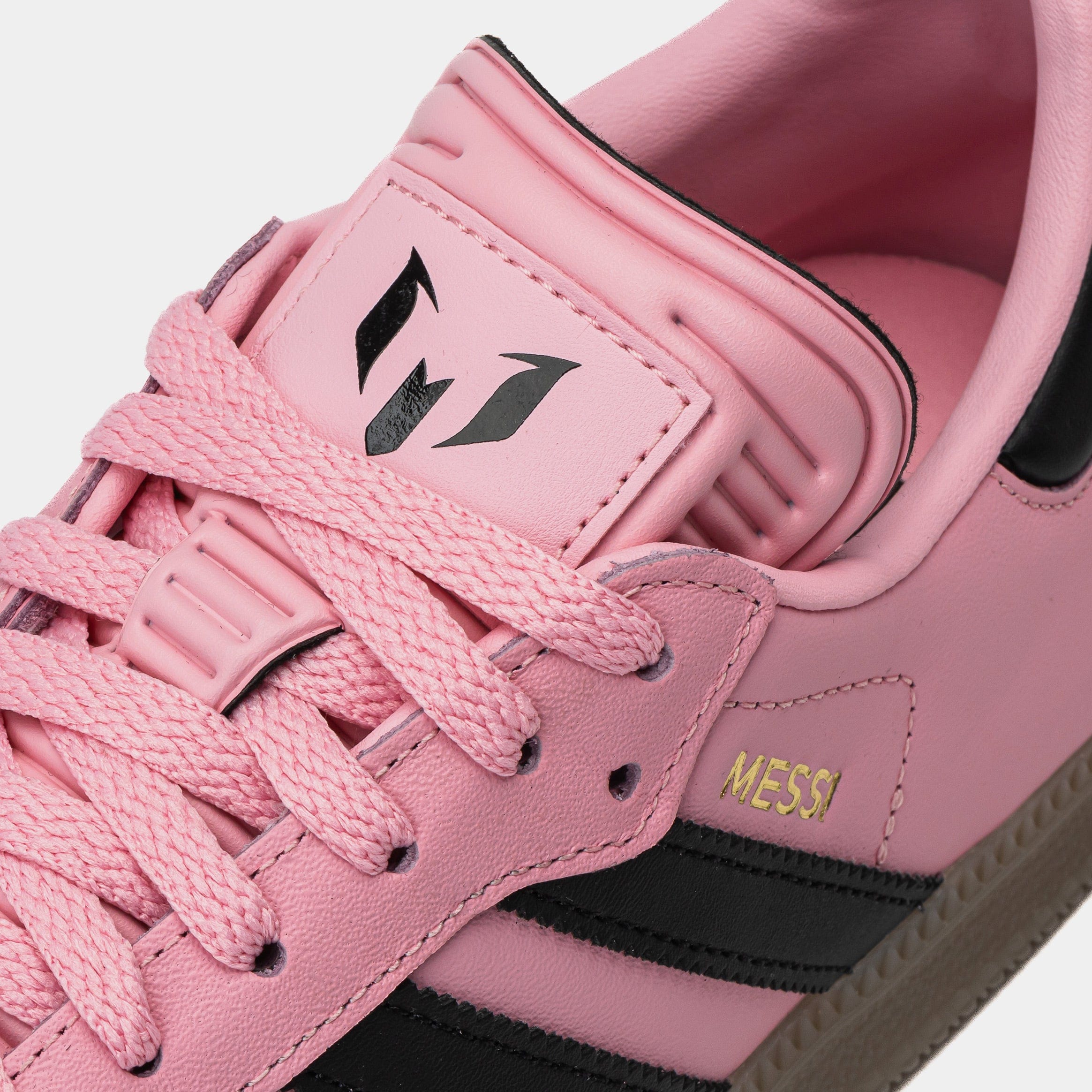 adidas Samba OG Messi Mens Lifestyle Shoes (Pink/Black)