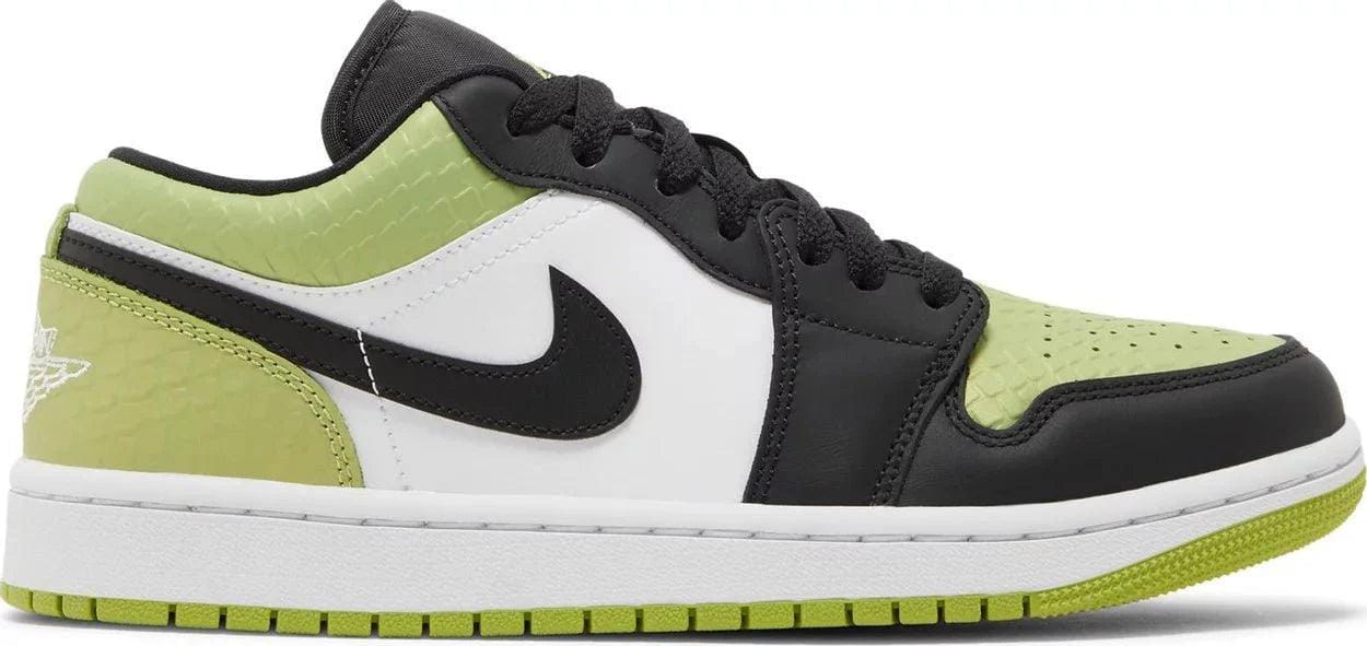 Nike Air Jordan 1 Low SE Vivid Green Snakeskin