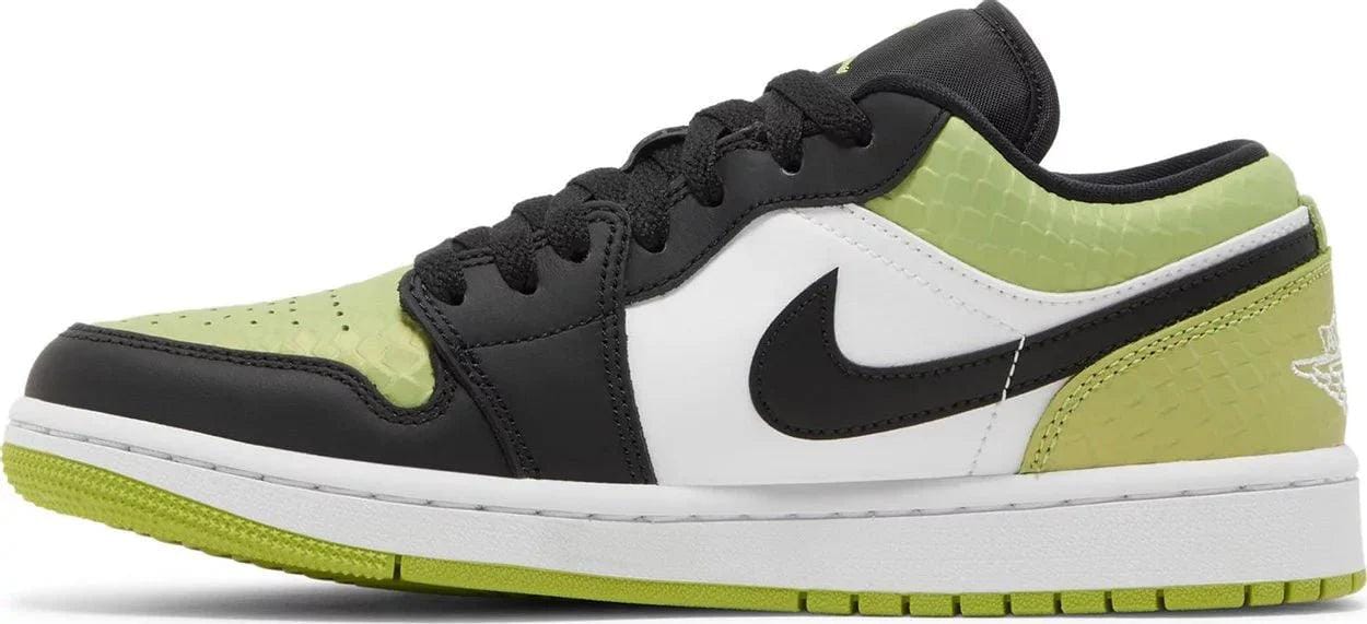 Nike Air Jordan 1 Low SE Vivid Green Snakeskin