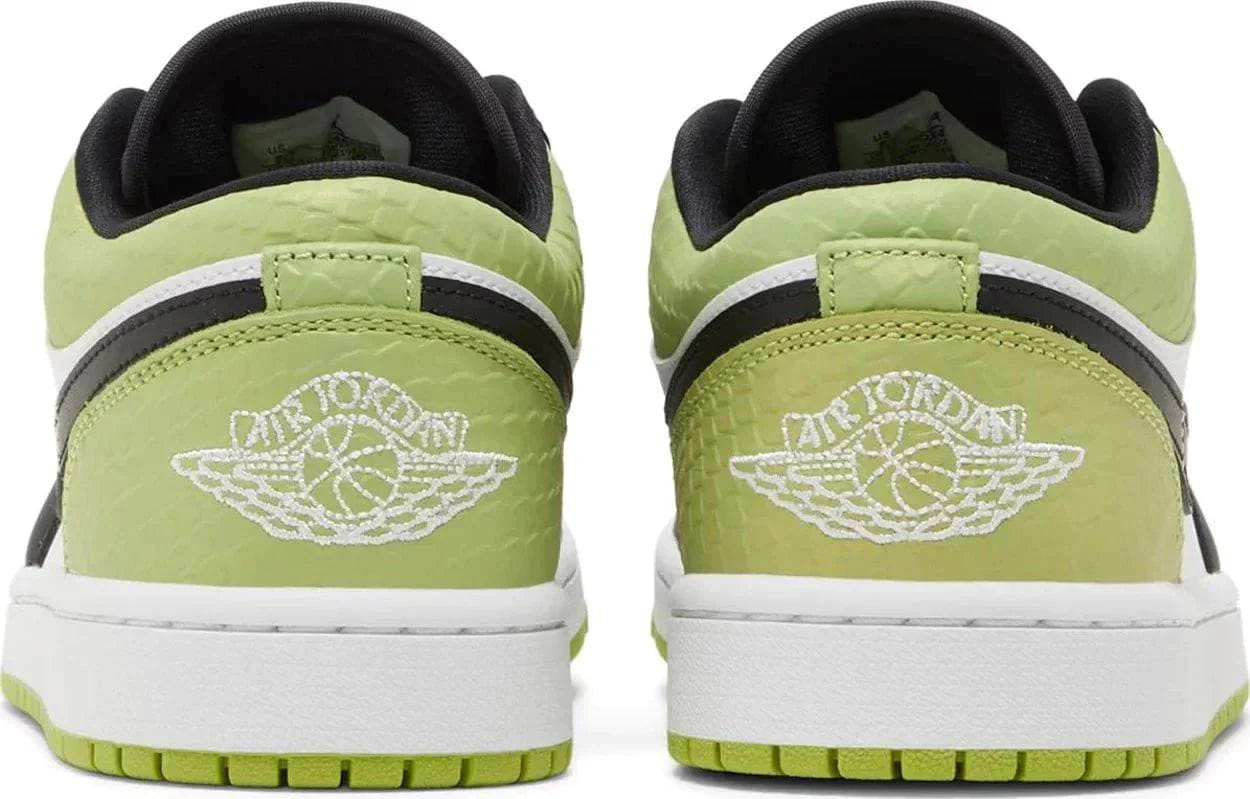 Nike Air Jordan 1 Low SE Vivid Green Snakeskin