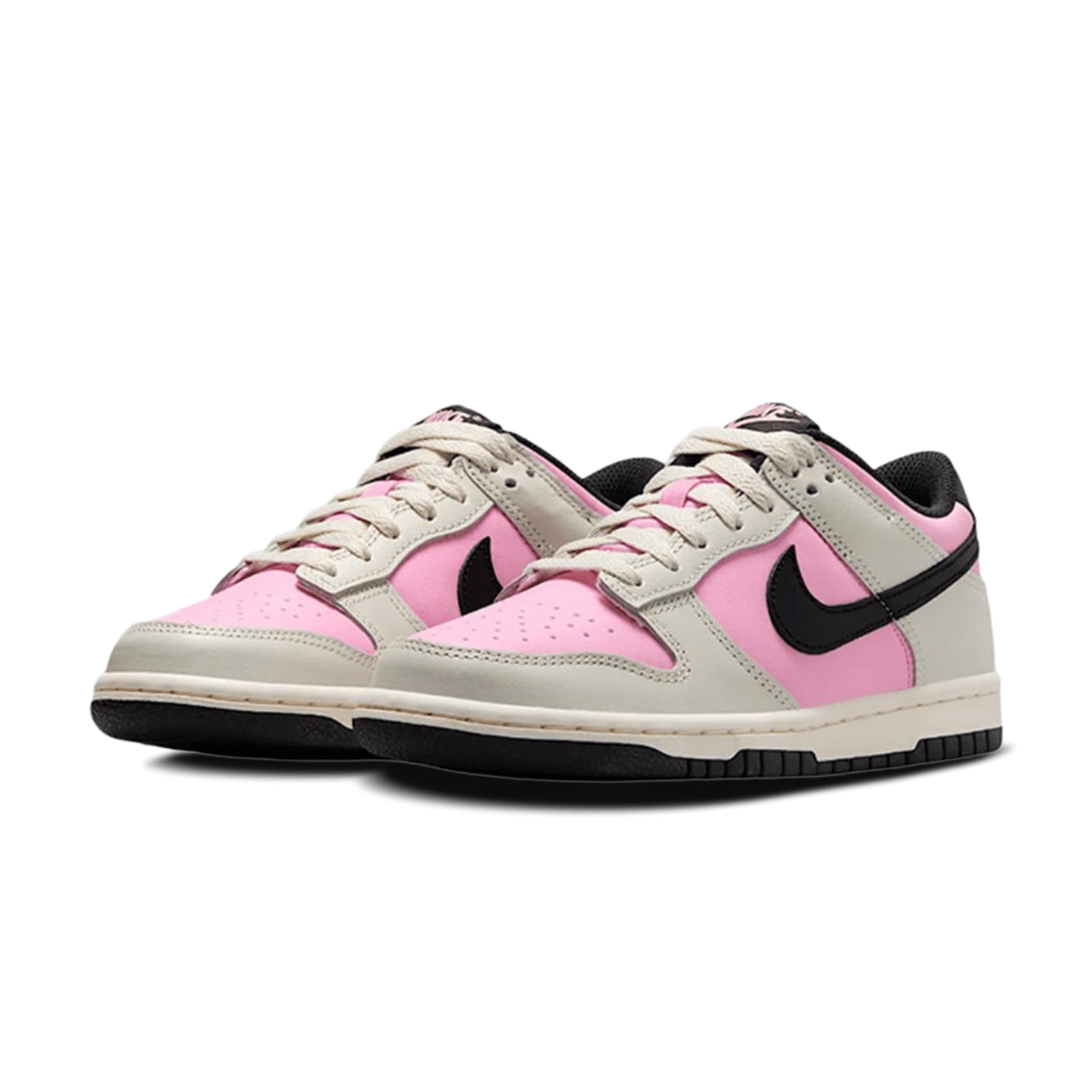 Nike Dunk Low Pink Rise Light Orewood Brown Pale Ivory Black