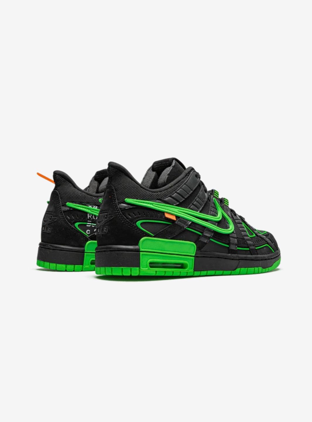 Nike Air Rubber Dunk Off - White Green Strike