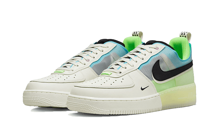 Nike Air Force 1 Low React Sail Barely Volt