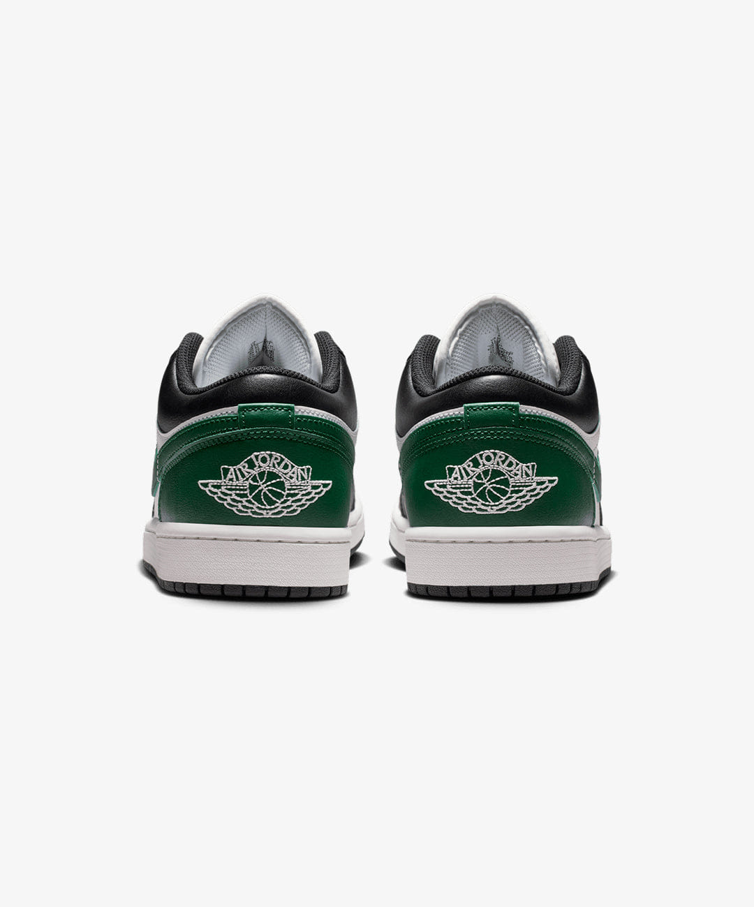 Air Jordan JORDAN | AIR JORDAN 1 LOW { BLACK/SUMMIT WHITE - GORGE GREEN