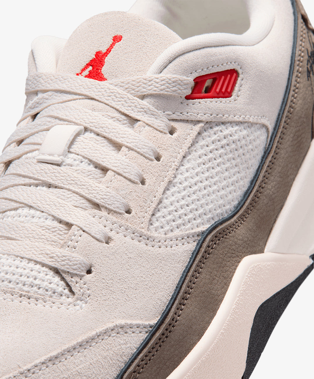Air Jordan Jordan | FLIGHT COURT { PHANTOM/UNIVERSITY RED - PALOMINO - BLACK