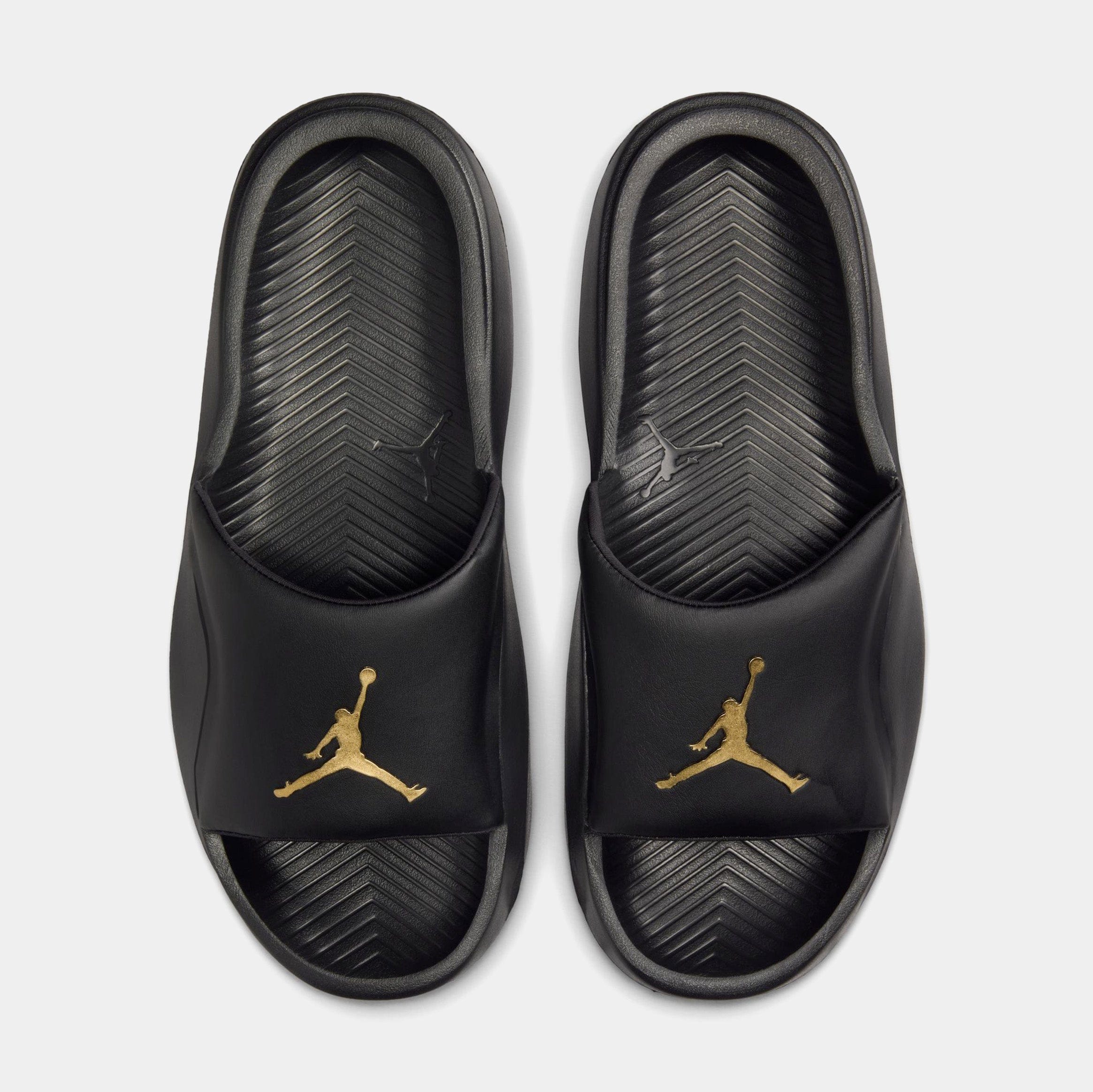 Air Jordan Franchise Mens Sandals (Black/Metallic Gold)