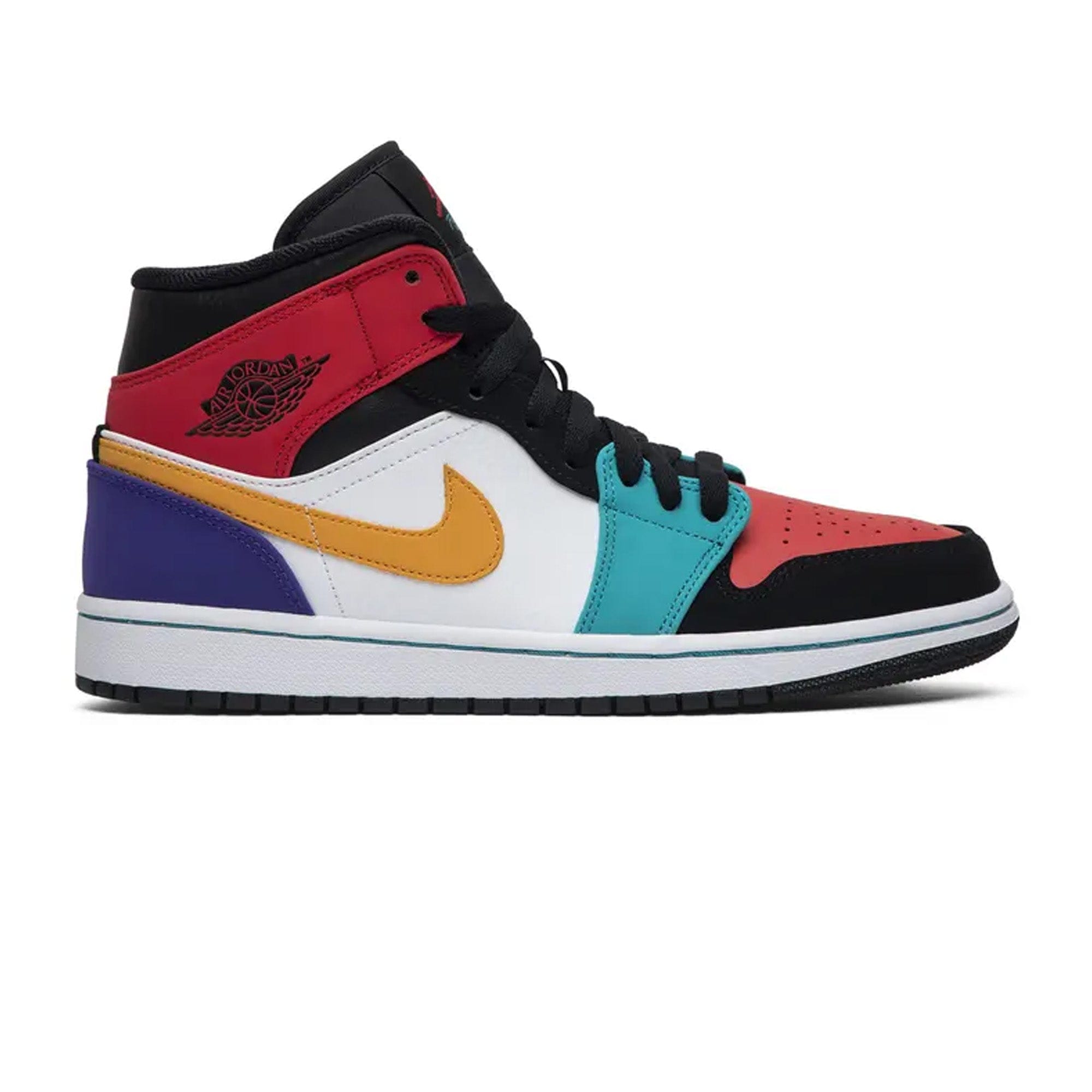 Air Jordan 1 Mid Bred Multi - Colour (New)