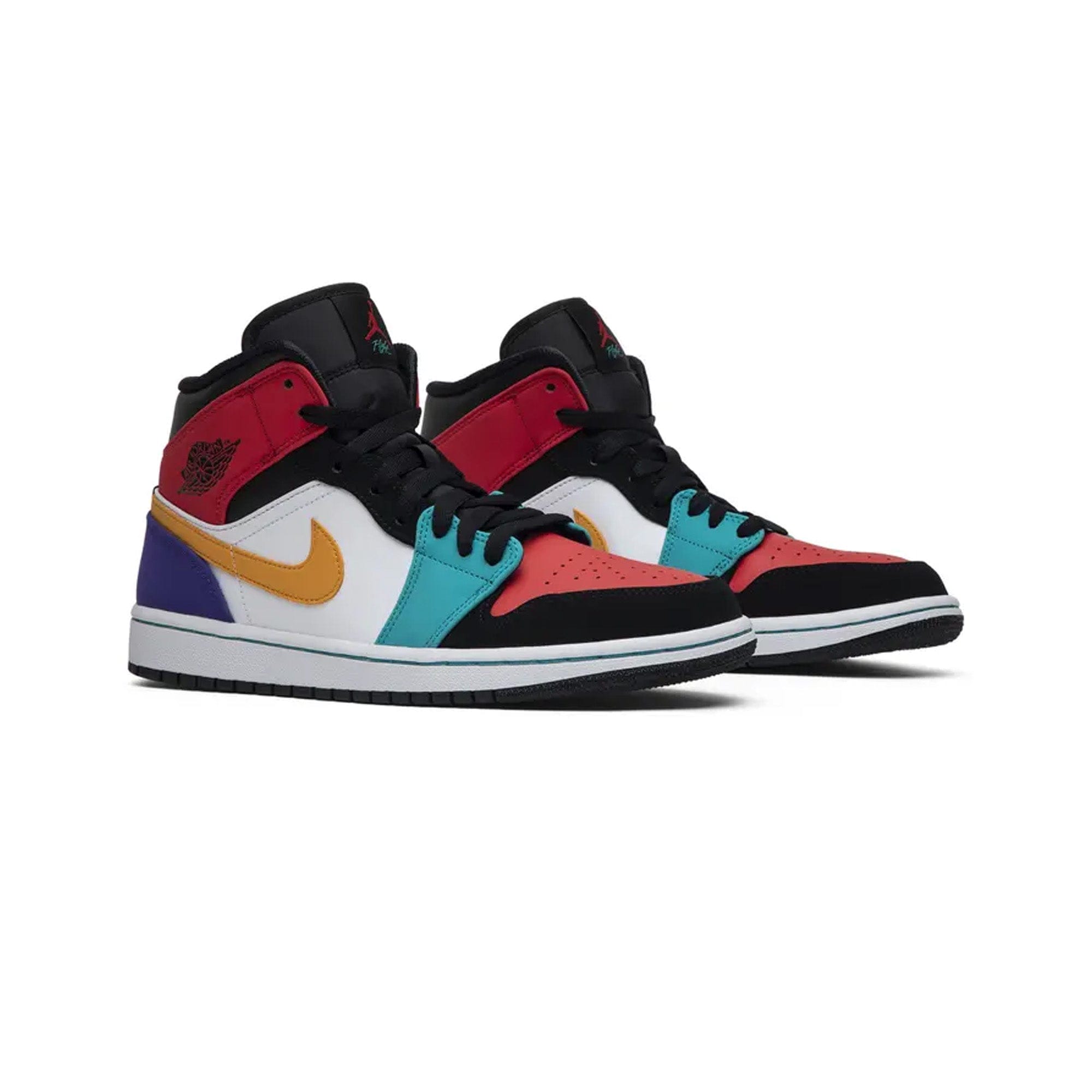 Air Jordan 1 Mid Bred Multi - Colour (New)