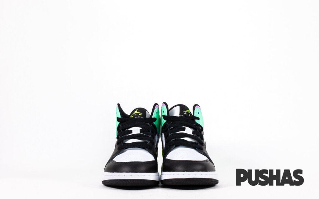 Air Jordan 1 Mid Pastel Black Toe GS (2021)