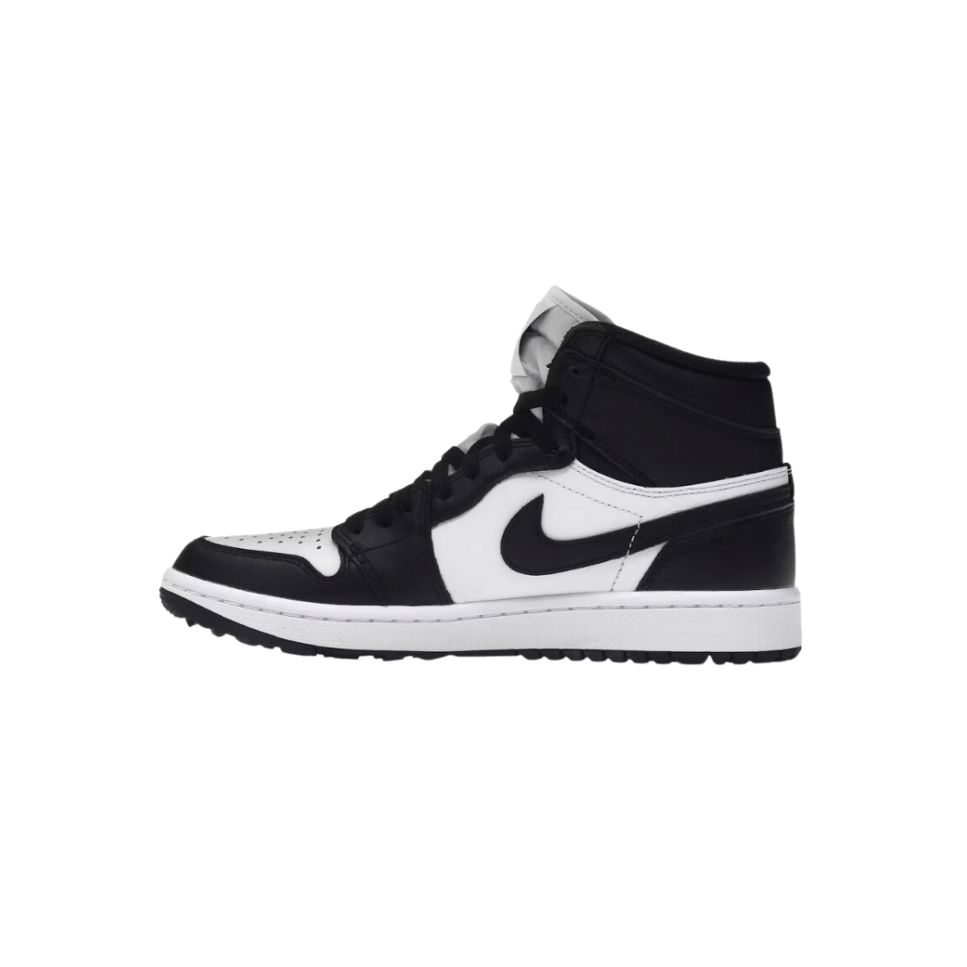 Air Jordan 1 Golf Panda Mid Black White Sneakers India