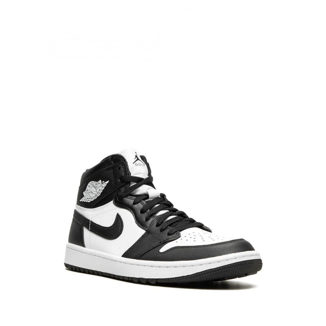 Air Jordan 1 Golf Panda Mid Black White Sneakers India