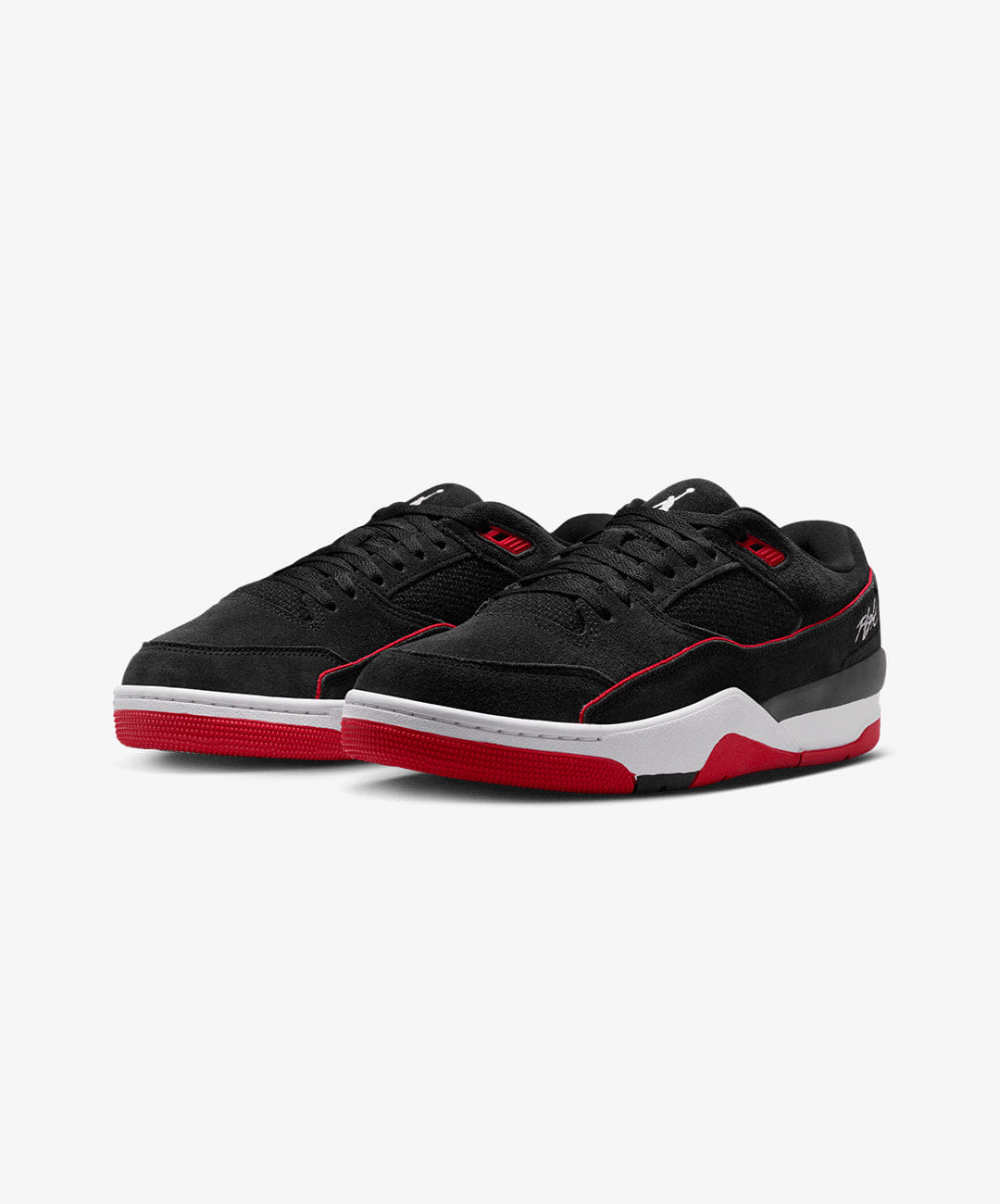 Air Jordan Jordan | FLIGHT COURT { BLACK/WHITE - UNIVERSITY RED
