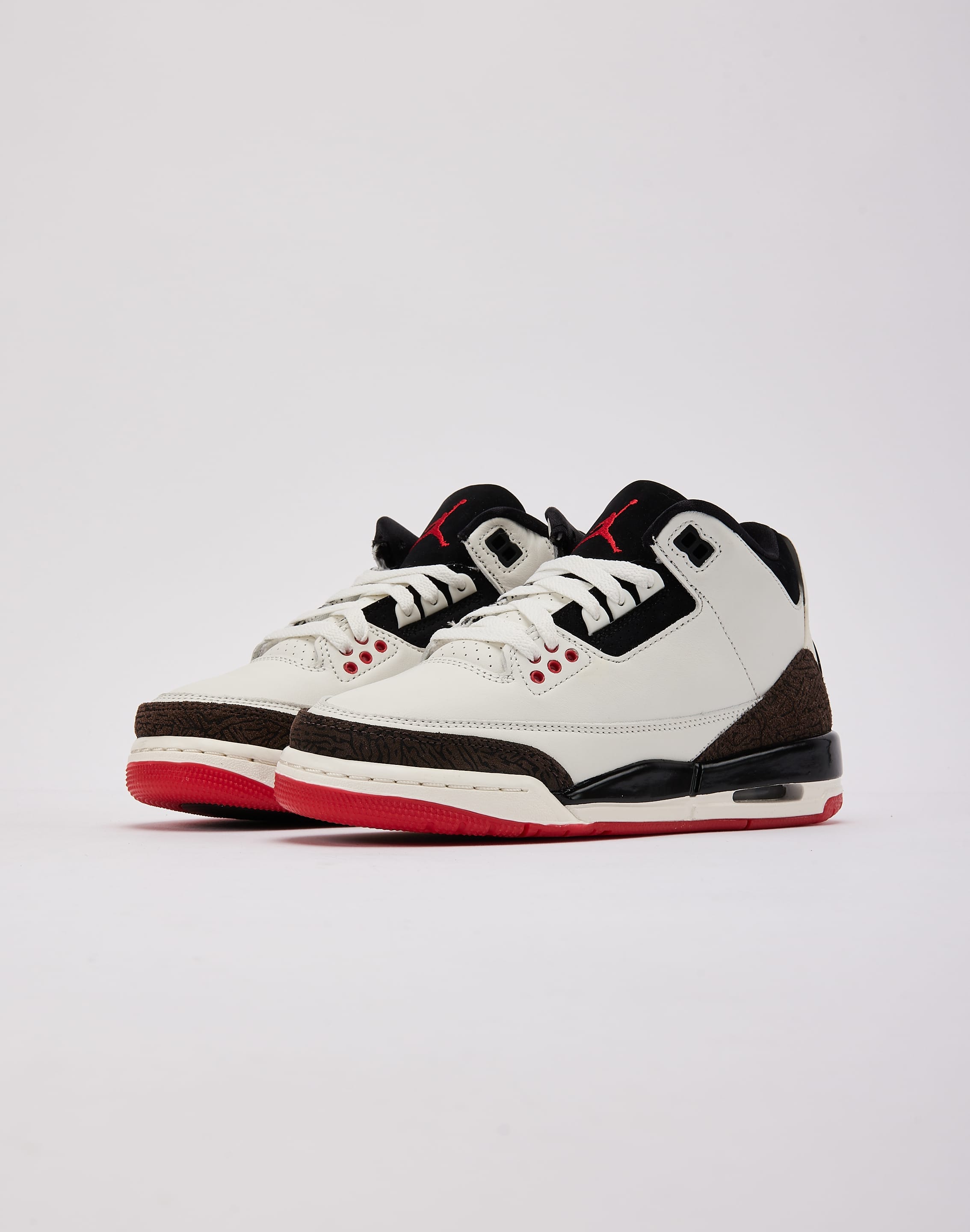 Air Jordan Jordan Air Jordan 3 Retro Sail and University Red Grade - School