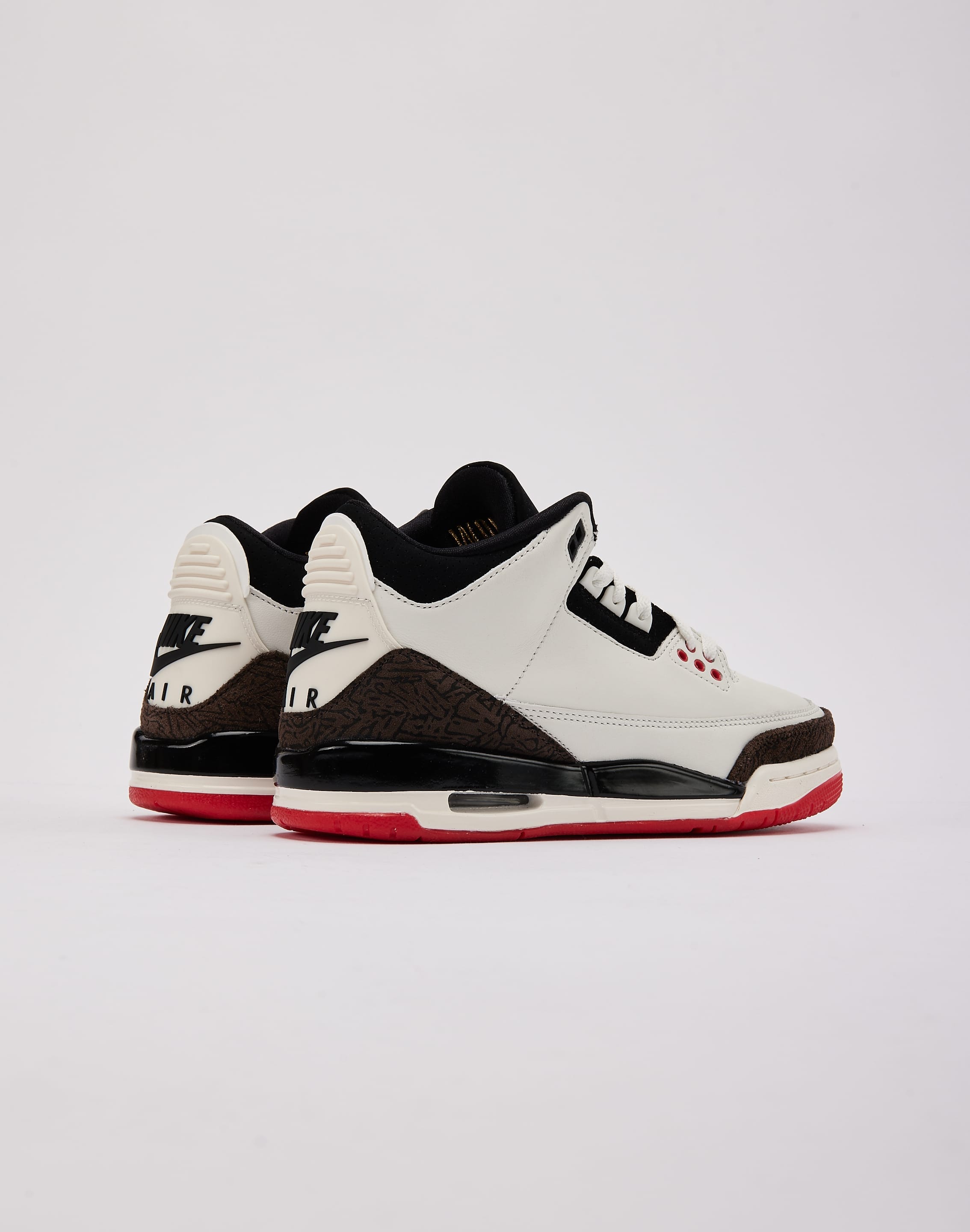Air Jordan Jordan Air Jordan 3 Retro Sail and University Red Grade - School