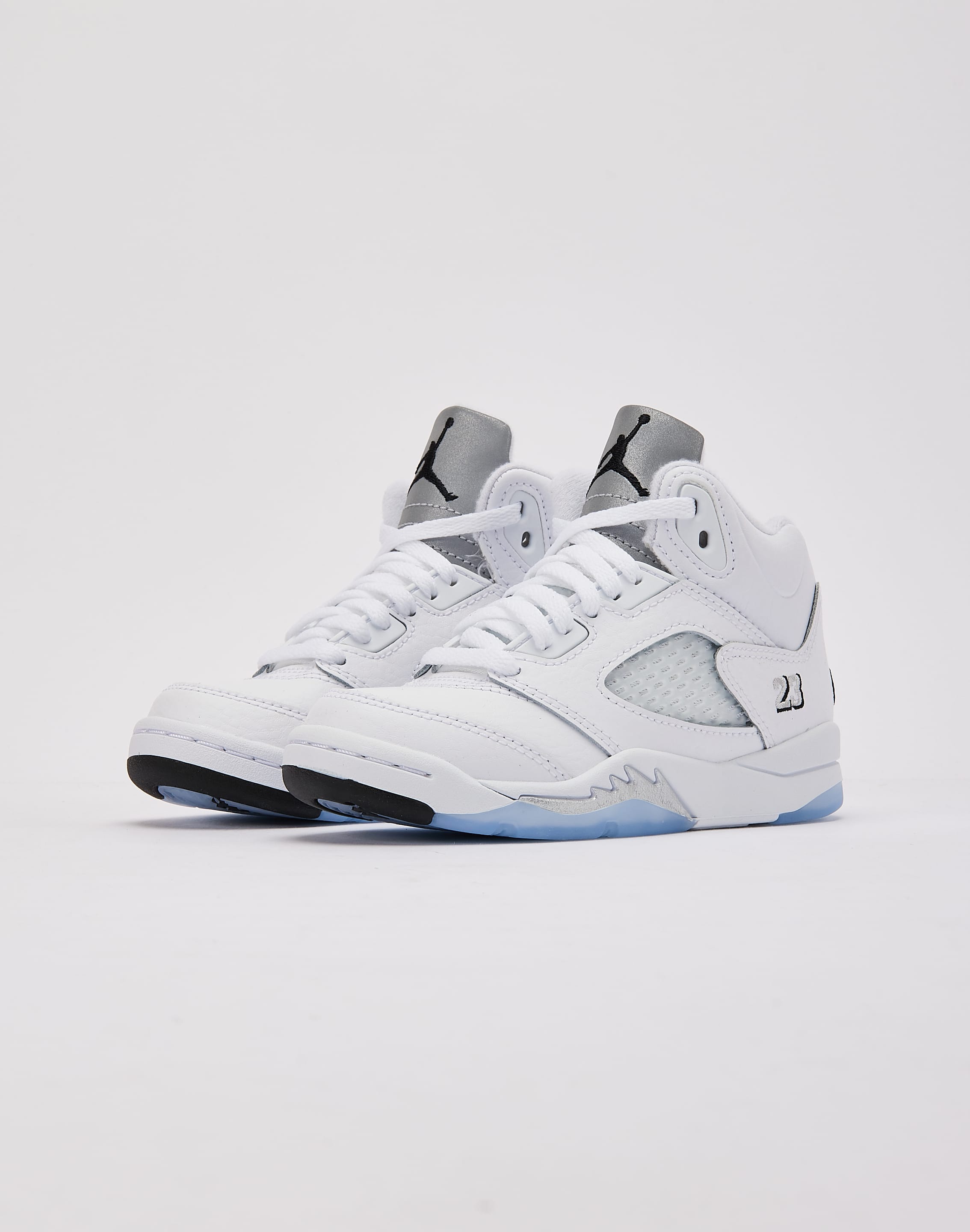 Air Jordan Jordan Air Jordan 5 Retro White Metallic Pre - School