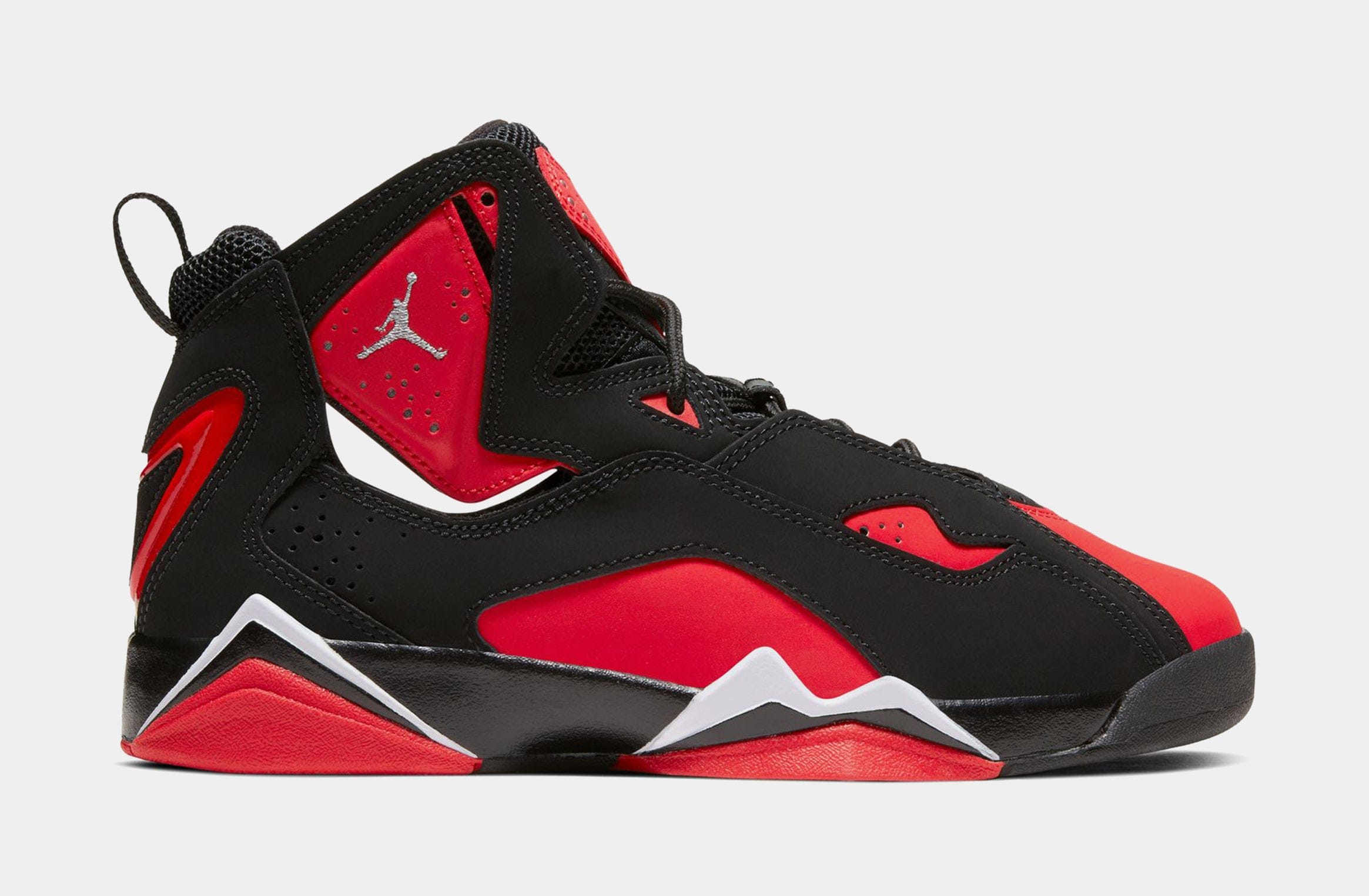 Air Jordan True Flight Grade School Lifestyle Shoes (Black/Red)