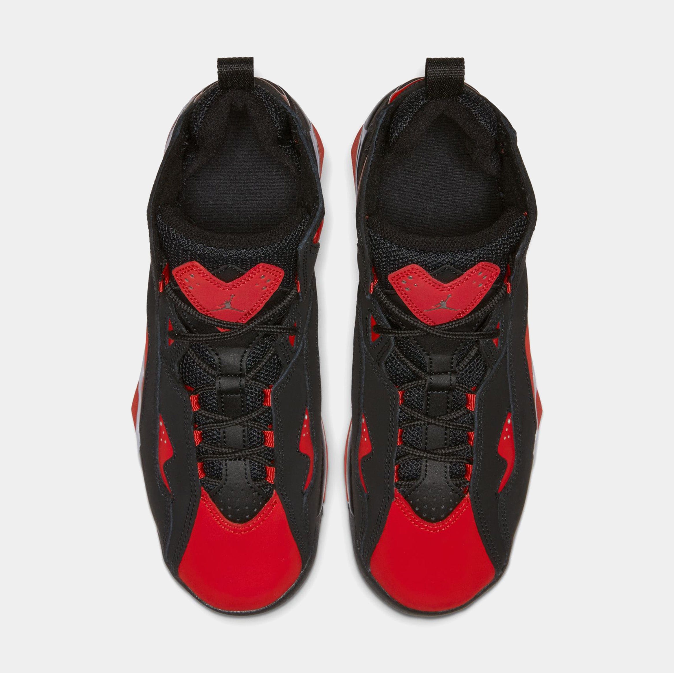 Air Jordan True Flight Grade School Lifestyle Shoes (Black/Red)
