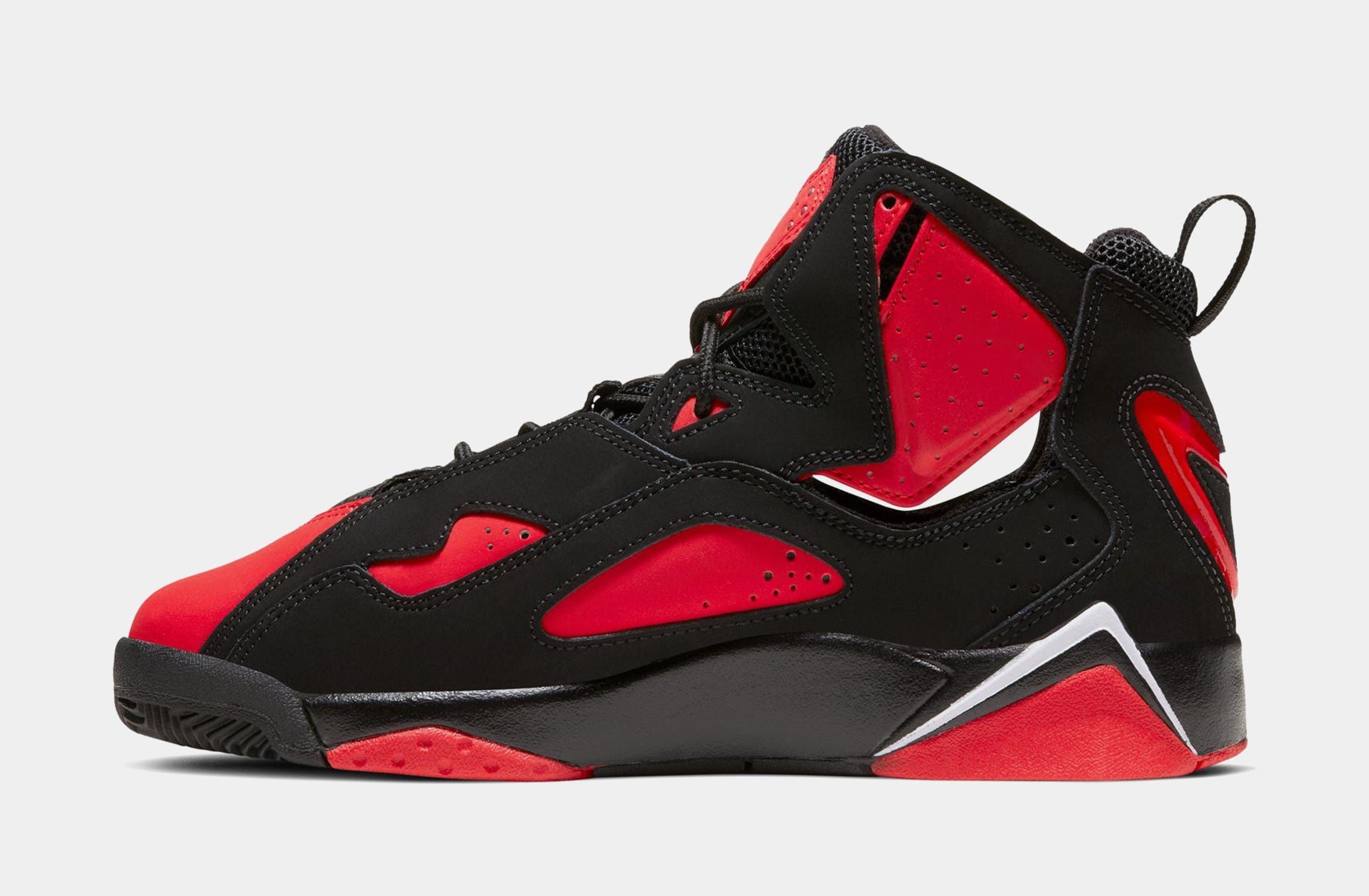 Air Jordan True Flight Grade School Lifestyle Shoes (Black/Red)