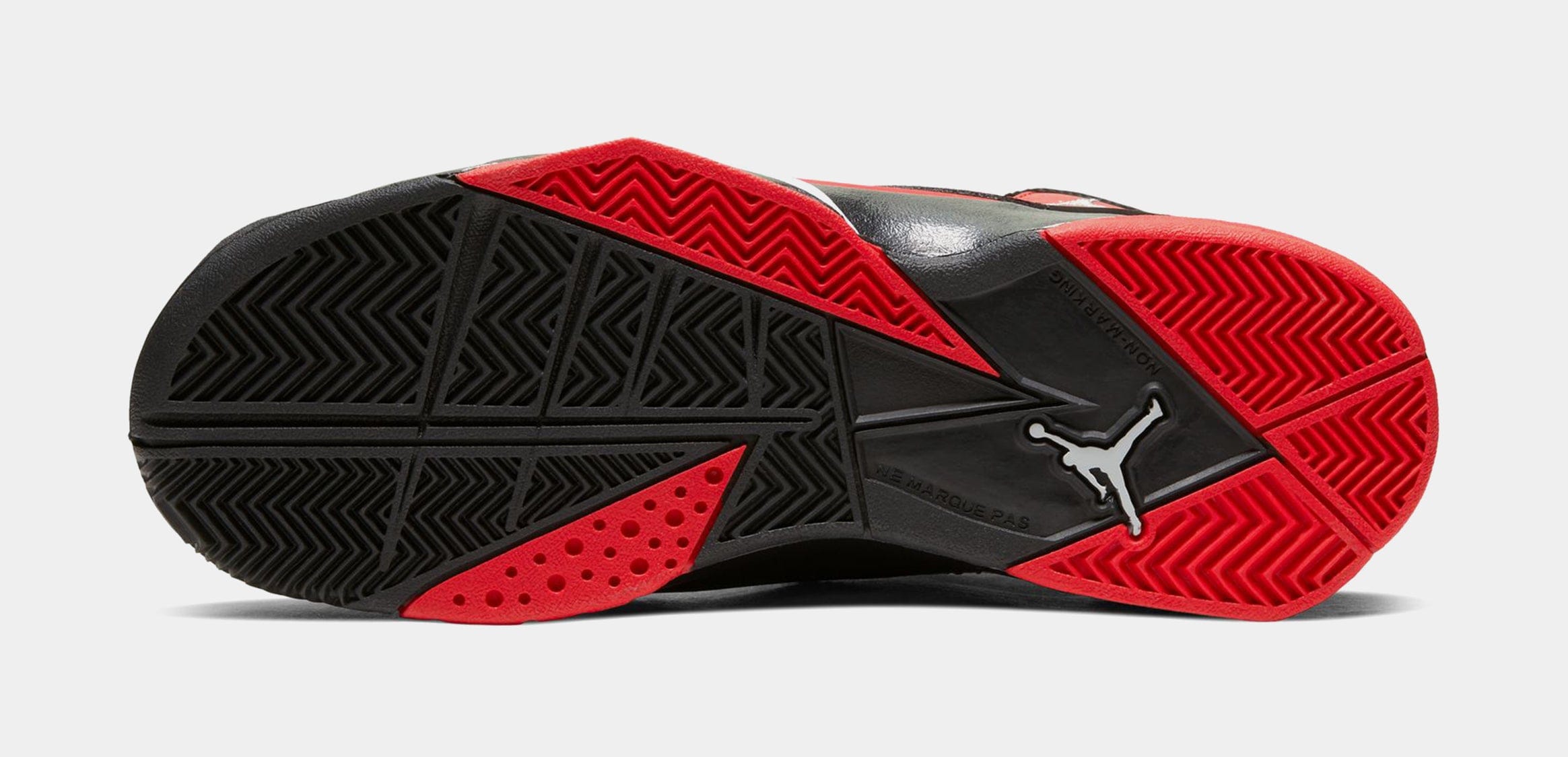 Air Jordan True Flight Grade School Lifestyle Shoes (Black/Red)