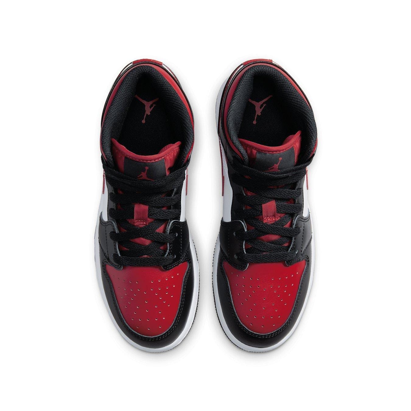 Air Jordan Jordan 1 Mid Black Fire Red