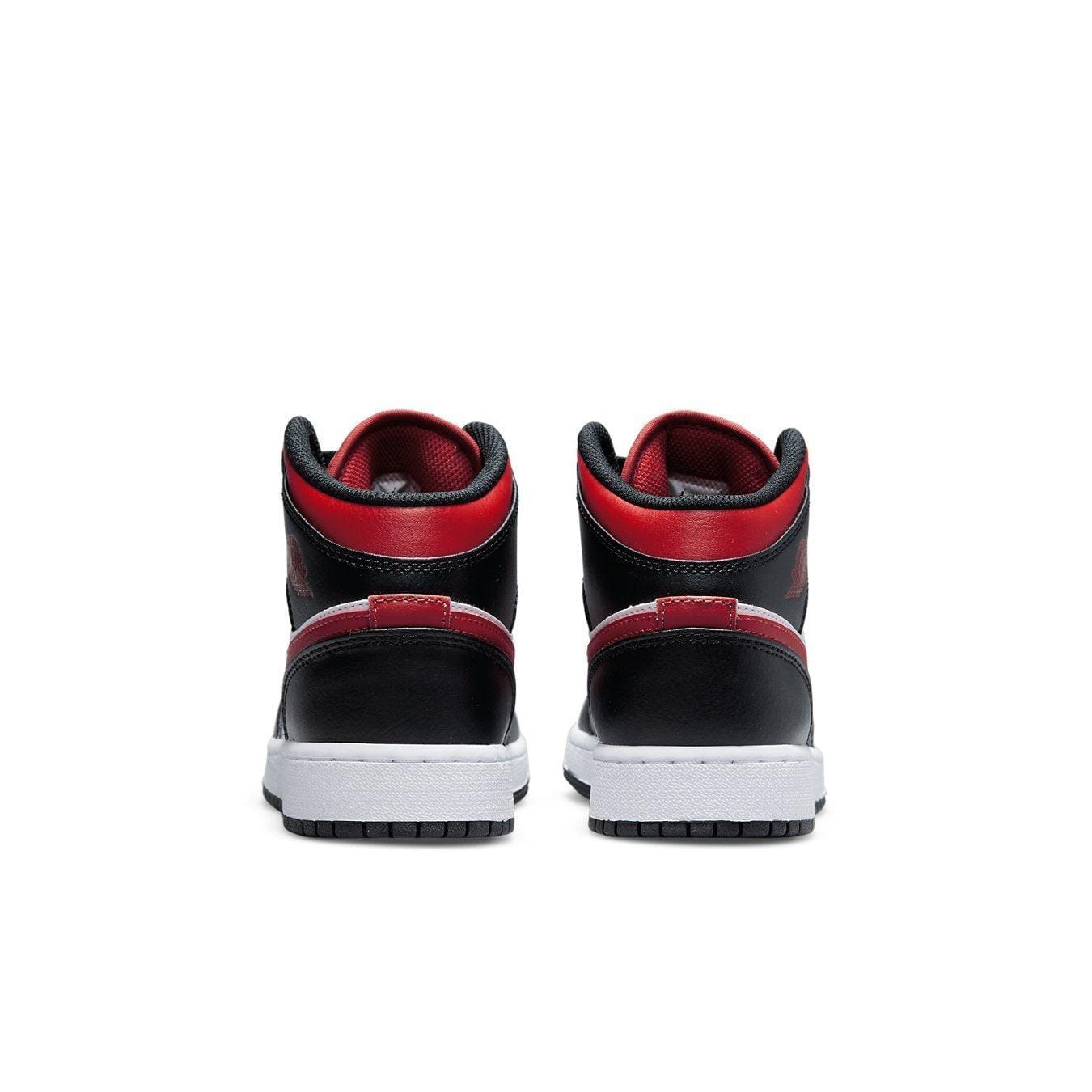 Air Jordan Jordan 1 Mid Black Fire Red