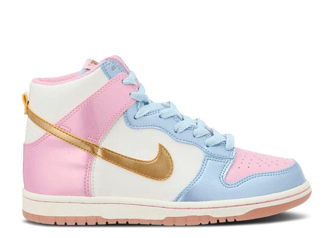 Nike Dunk High Sail Pink Blue (GS/Juniors) (2009)