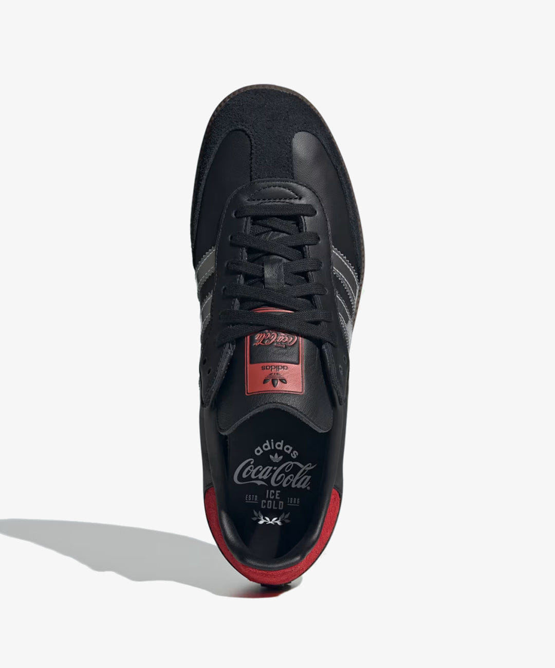 ADIDAS ORIGINALS | x COCA - COLA SAMBA OG { CORE BLACK/NONE/GUM