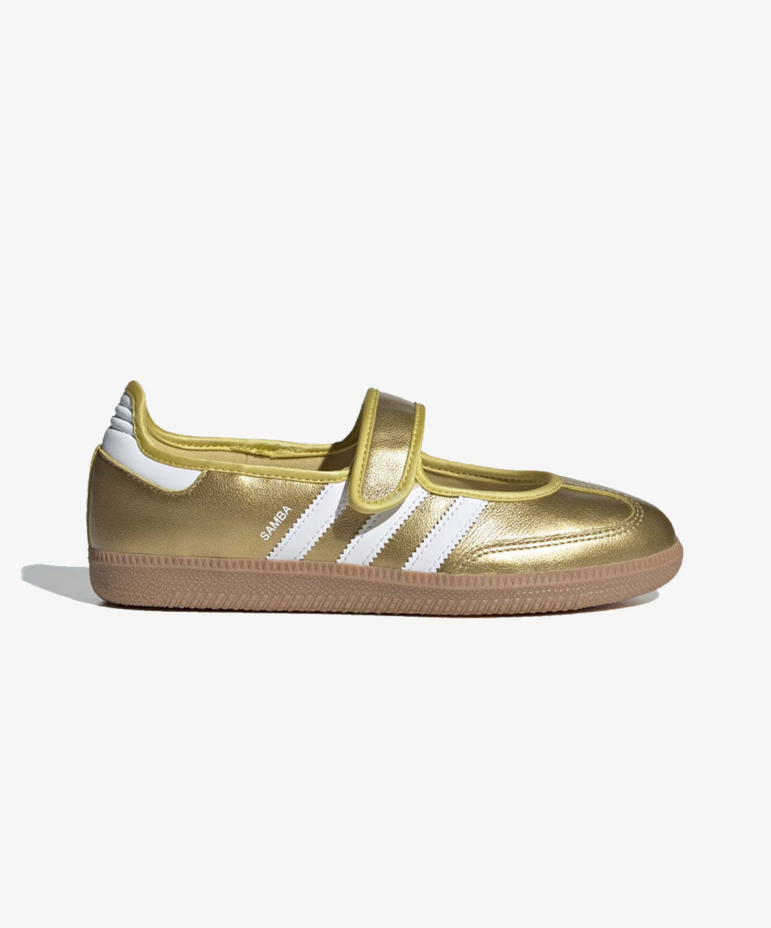 ADIDAS ORIGINALS | SAMBA JANE { GOLD METALLIC/CLOUD WHITE/GUM