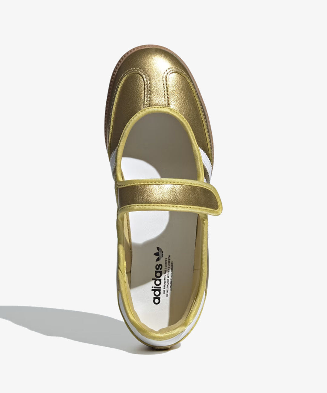 ADIDAS ORIGINALS | SAMBA JANE { GOLD METALLIC/CLOUD WHITE/GUM