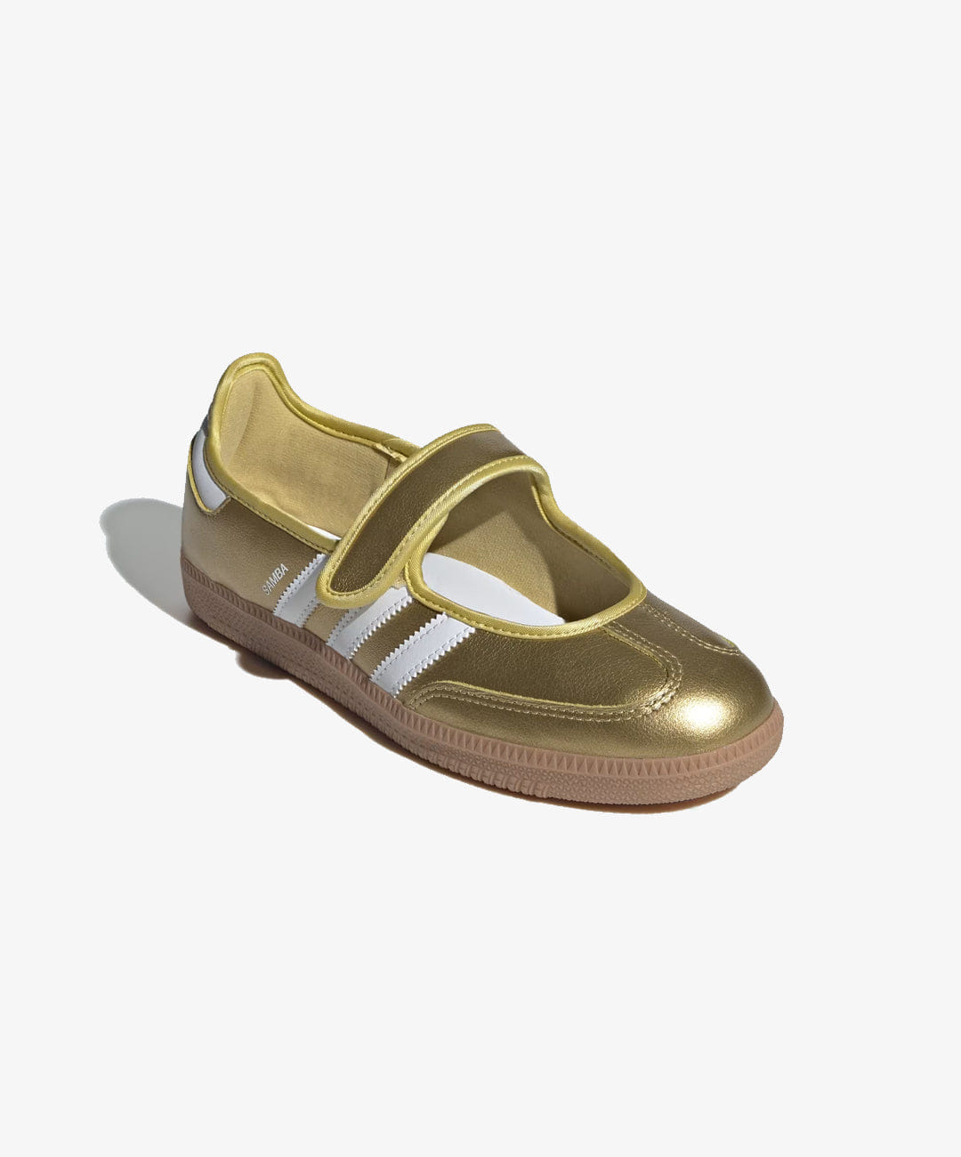 ADIDAS ORIGINALS | SAMBA JANE { GOLD METALLIC/CLOUD WHITE/GUM