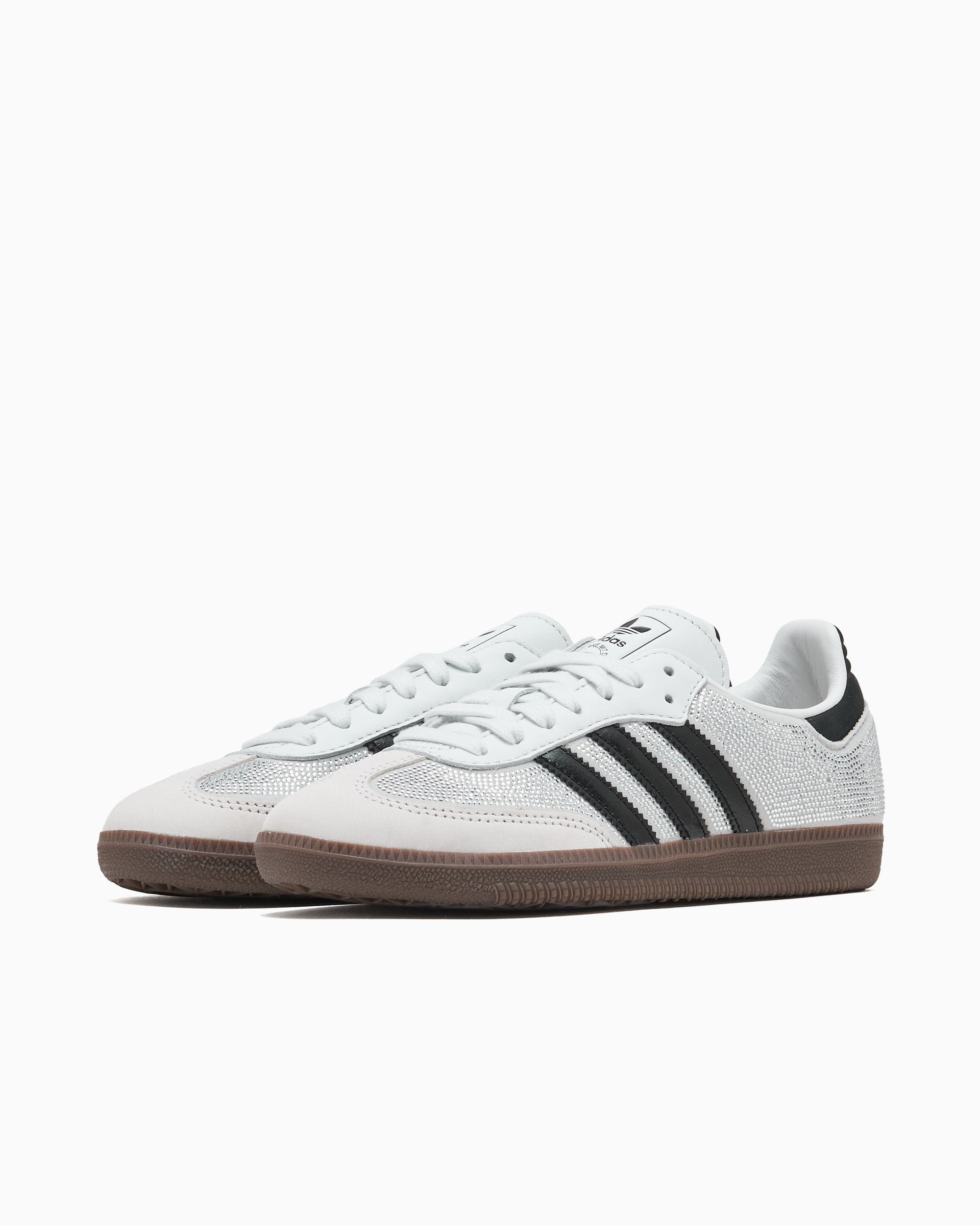 adidas Originals Women's Samba OG Rhinestone Crystal White