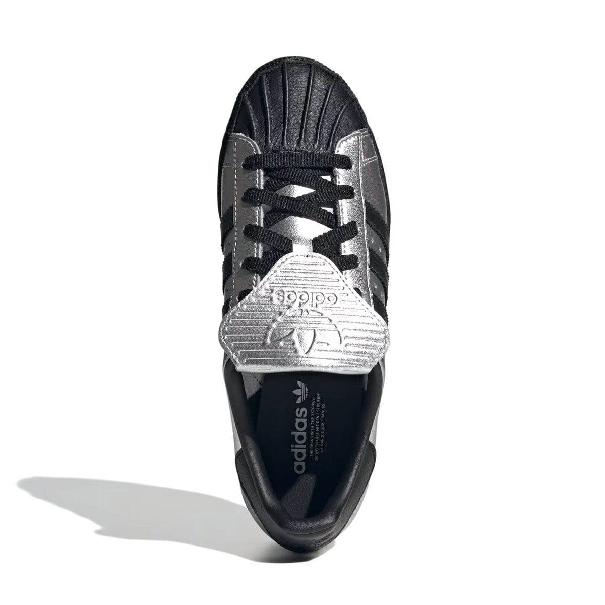 adidas Wmns Superstar 82 Metallic Silver Black