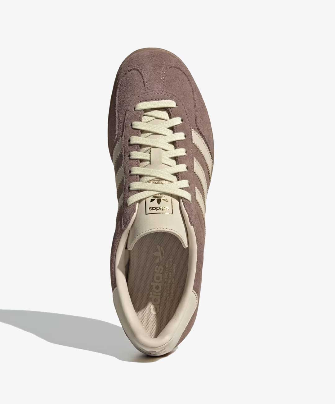 ADIDAS ORIGINALS | GAZELLE INDOOR { TRACE BROWN / WARM VANILLA / GUM