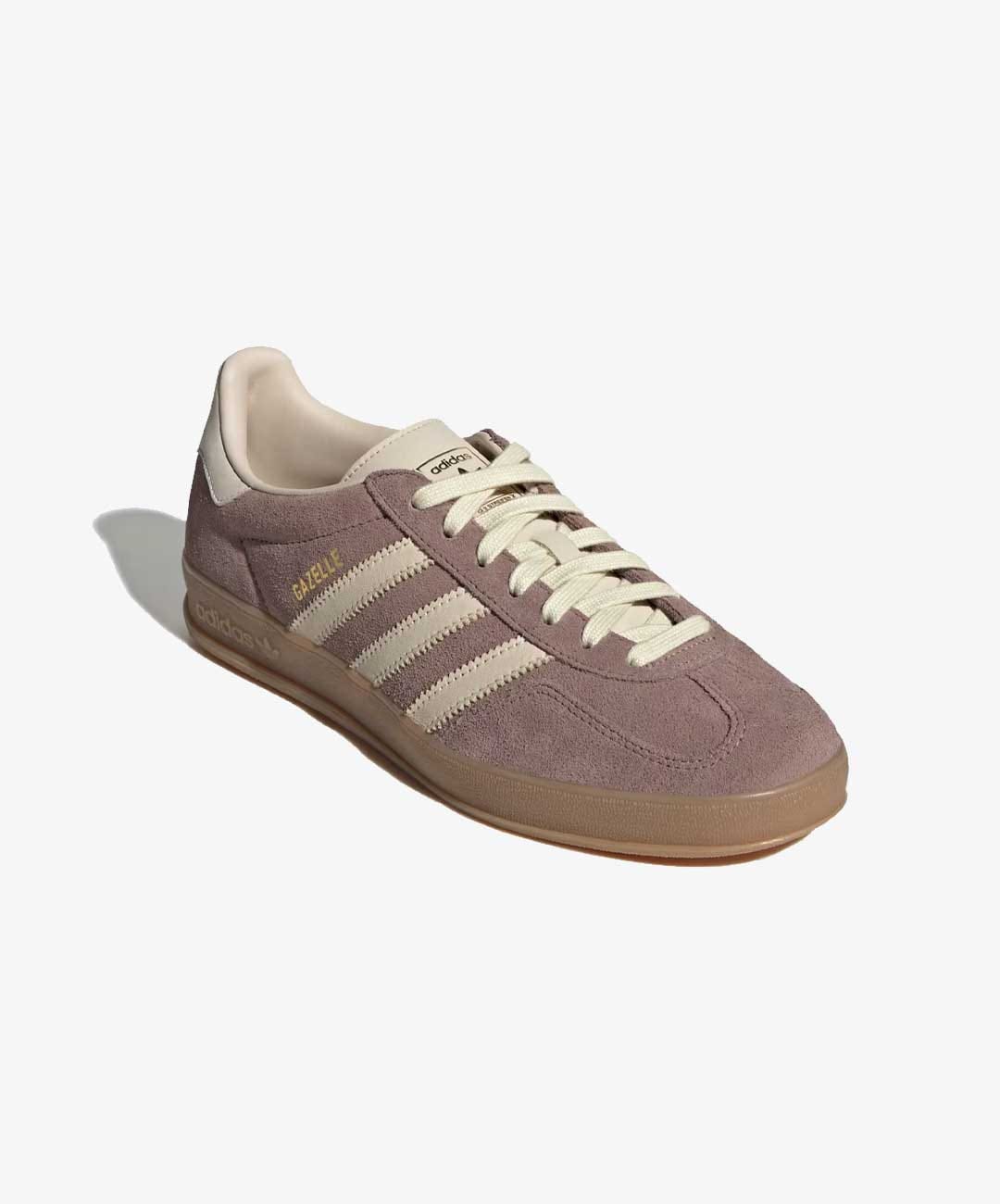 ADIDAS ORIGINALS | GAZELLE INDOOR { TRACE BROWN / WARM VANILLA / GUM