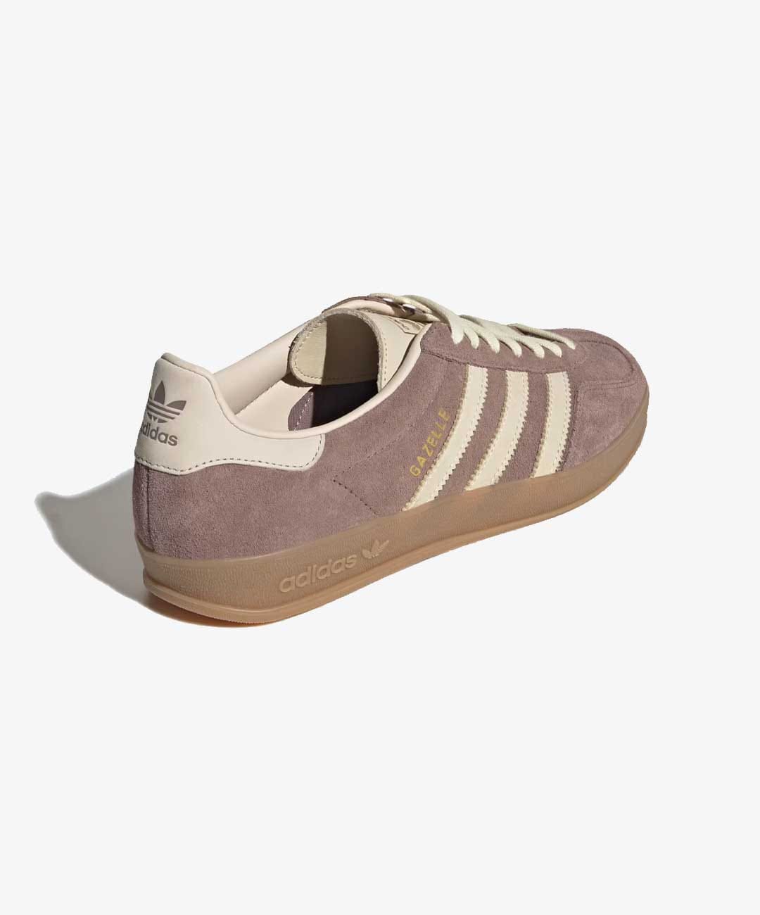 ADIDAS ORIGINALS | GAZELLE INDOOR { TRACE BROWN / WARM VANILLA / GUM